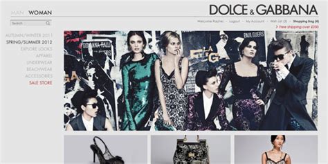 dolce and gabbana website.